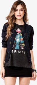 Lace Front Cardigan - neckline: round neck; pattern: plain; predominant colour: navy; occasions: casual, evening, occasion; length: standard; style: standard; fibres: cotton - mix; fit: standard fit; sleeve length: 3/4 length; sleeve style: standard; texture group: knits/crochet; pattern type: knitted - fine stitch; embellishment: lace