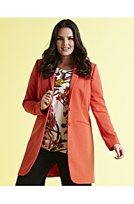 Print Keyhole Blouse Longer Length 27in - length: below the bottom; style: blouse; occasions: casual, evening, holiday; neckline: peep hole neckline; fibres: polyester/polyamide - 100%; fit: body skimming; predominant colour: multicoloured; sleeve length: short sleeve; sleeve style: standard; pattern type: fabric; pattern size: big & busy; pattern: florals; texture group: other - light to midweight