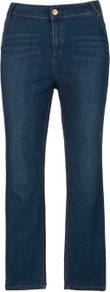 Inspire 30in Petrol Blue Skinny Jeans - length: standard; pattern: plain; pocket detail: traditional 5 pocket; style: slim leg; waist: mid/regular rise; predominant colour: navy; occasions: casual, evening; fibres: cotton - 100%; jeans detail: whiskering, dark wash; texture group: denim; pattern type: fabric