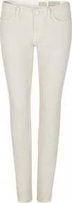 Cole Ashby Jeans - style: skinny leg; pattern: plain; pocket detail: traditional 5 pocket; waist: mid/regular rise; predominant colour: white; occasions: casual, evening, holiday; length: ankle length; fibres: cotton - stretch; texture group: denim; pattern type: fabric
