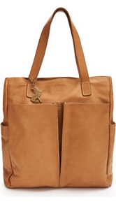 Richmond Womens Leather Bag Tan - predominant colour: tan; occasions: casual; style: tote; length: handle; size: standard; material: leather; pattern: plain; finish: plain