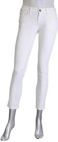 Frontier Skinny In Addison - style: skinny leg; pattern: plain; pocket detail: traditional 5 pocket; waist: mid/regular rise; predominant colour: white; occasions: casual, holiday; length: ankle length; fibres: cotton - stretch; texture group: denim; pattern type: fabric