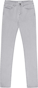 Smith Coloured Skinny Jeans - style: skinny leg; length: standard; pattern: plain; pocket detail: traditional 5 pocket; waist: mid/regular rise; predominant colour: light grey; occasions: casual, evening, holiday; fibres: cotton - stretch; texture group: denim; pattern type: fabric