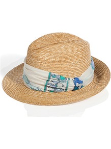 Natural Multi Straw Fedora - secondary colour: white; predominant colour: nude; occasions: casual, holiday; type of pattern: small; style: fedora; size: standard; material: macrame/raffia/straw; embellishment: ribbon; pattern: plain