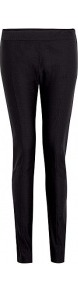 Best Linen Stretch Slim Leg Trousers - length: standard; pattern: plain; waist: mid/regular rise; predominant colour: black; occasions: casual, evening, work; fibres: linen - mix; texture group: linen; fit: slim leg; pattern type: fabric; style: standard