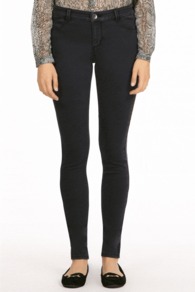 Jade Lightweight Skinny Jean - length: standard; pattern: plain; style: jeggings; pocket detail: traditional 5 pocket; waist: mid/regular rise; predominant colour: charcoal; occasions: casual; fibres: cotton - mix; jeans detail: dark wash; texture group: denim; pattern type: fabric