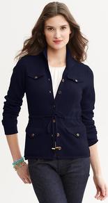 Heritage Cashmere Tie Front Cardigan - neckline: v-neck; pattern: plain; bust detail: pocket detail at bust; predominant colour: navy; occasions: casual, evening, work, holiday; length: standard; style: standard; fit: standard fit; waist detail: belted waist/tie at waist/drawstring; fibres: cashmere - 100%; sleeve length: long sleeve; sleeve style: standard; texture group: knits/crochet; pattern type: knitted - fine stitch