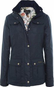 Navy Morris Utility Waxed Jacket Uk - pattern: plain; bust detail: added detail/embellishment at bust; style: single breasted; length: mid thigh; predominant colour: navy; occasions: casual; fit: straight cut (boxy); fibres: cotton - 100%; collar: shirt collar/peter pan/zip with opening; waist detail: fitted waist; sleeve length: long sleeve; sleeve style: standard; texture group: waxed cotton; collar break: high; pattern type: fabric